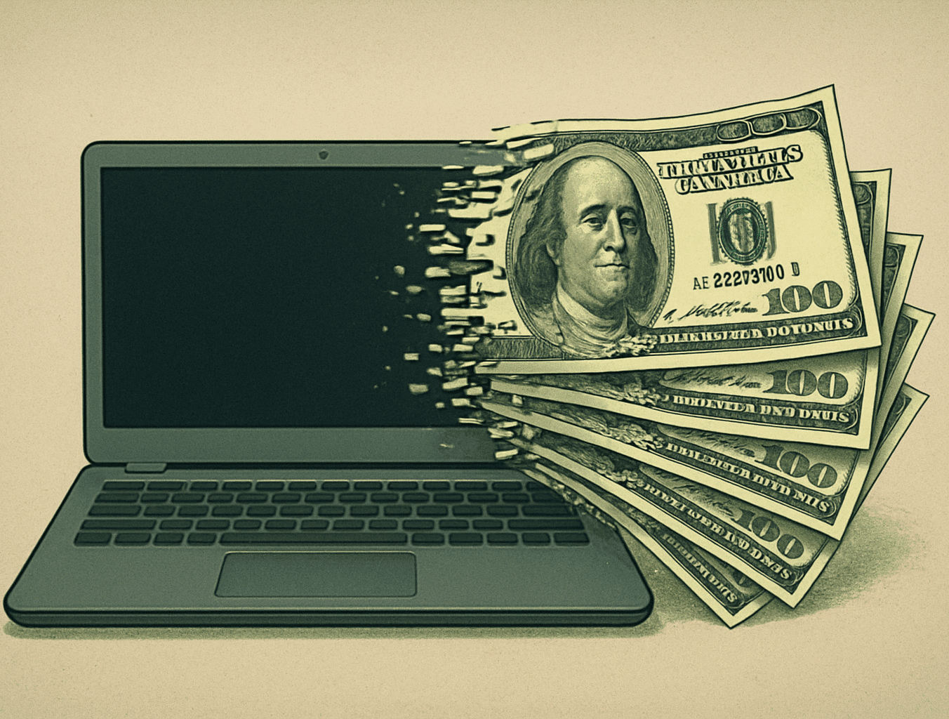 Online line visits lead to cash!